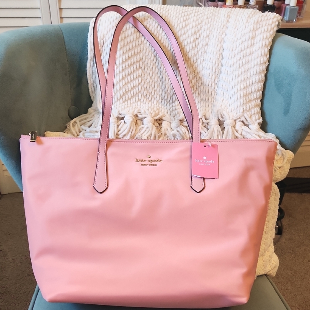 Kate Spade Kitt Pink Tote Bag